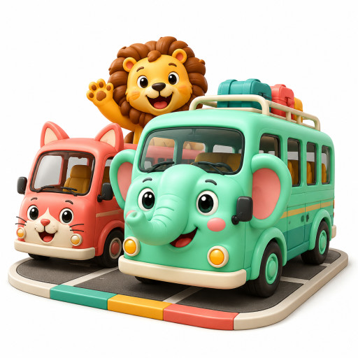 Zoo Rush: Animal Bus Jam game icon